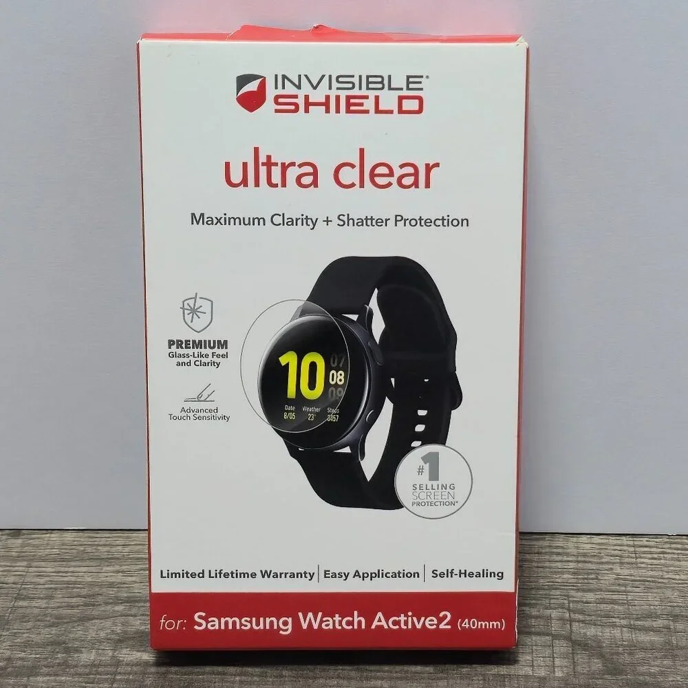 Zagg Invisible Shield Ultra Clear 40mm Smart Watch Screen Protector